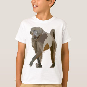 Camiseta C é para Chacma Baboon