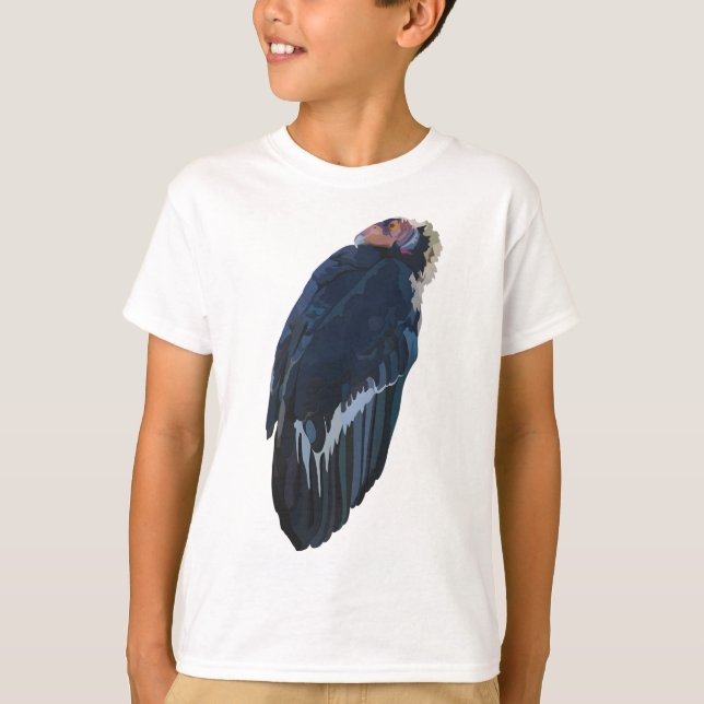 Camiseta C é para Condor Califórnia (Frente)