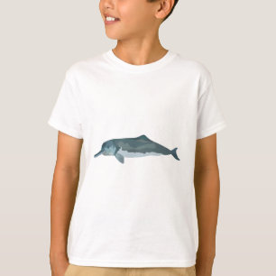 Camiseta C é para o golfinho chinês