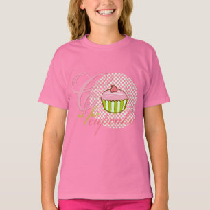 Camiseta C é para o t-shirt da campainha das meninas do