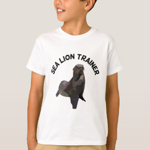 Camiseta C é para o Treinador do Sealion Keeper da Califórn