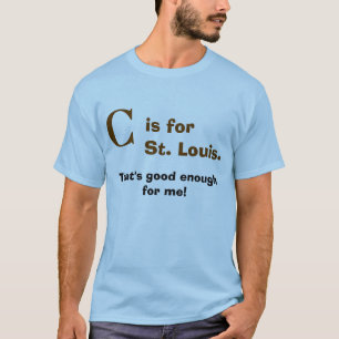Camiseta "C" é para St Louis