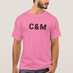 Camiseta C&M rosa