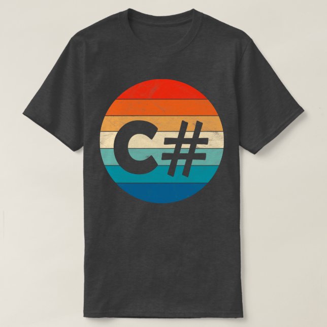 Camiseta C Programação (Frente do Design)