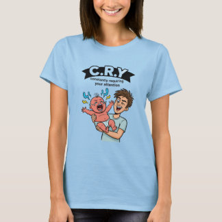 Camiseta C.R.Y. Constância Requerendo Sua Atenção