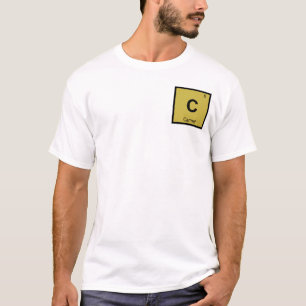 Camiseta C - Símbolo da Tabela Periódica da Química da Cida