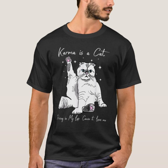 Camiseta C:\Users\Administrator\Downloads\CAT 17\Carma É Um (Frente)