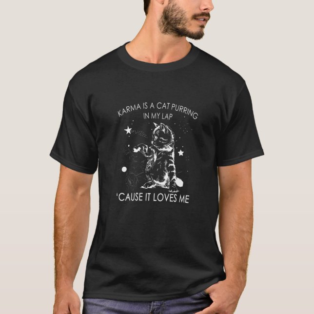 Camiseta C:\Users\Administrator\Downloads\CAT 17\Carma É Um (Frente)