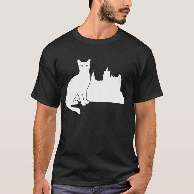 Camiseta C:\Users\Administrator\Downloads\CAT 2\Gato Branco (Frente)