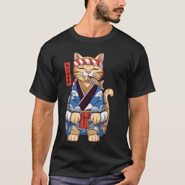 Camiseta C:\Users\Administrator\Downloads\FISH 6\Gato Comen (Frente)