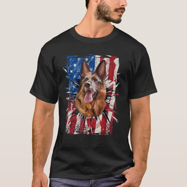 Camiseta C:\Users\Administrator\Downloads\Pastor Alemão 2 (Frente)