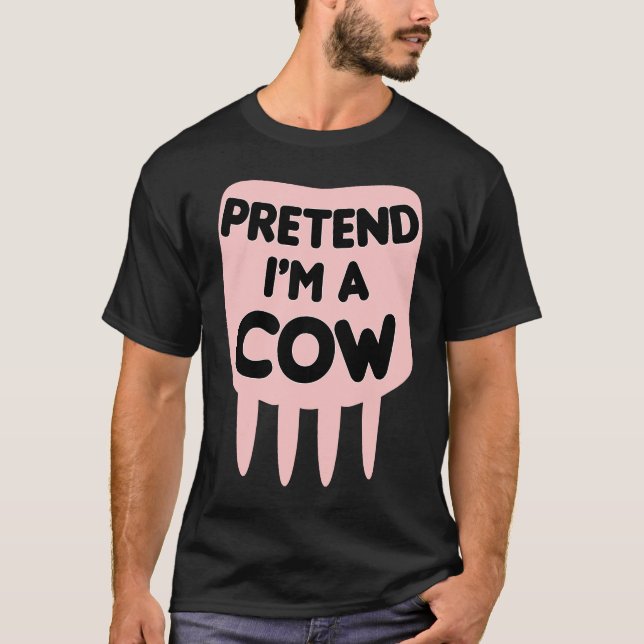 Camiseta C:\Users\Administrator\Downloads\Vaca 1\Finja que  (Frente)