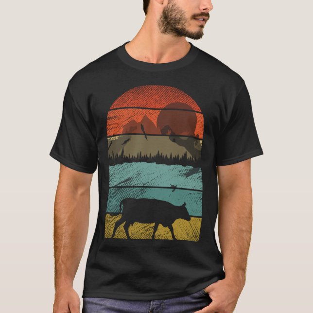 Camiseta C:\Users\Administrator\Downloads\Vaca 1\Retro vint (Frente)