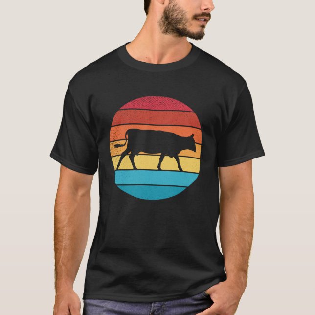 Camiseta C:\Users\Administrator\Downloads\Vaca 1\Retro vint (Frente)