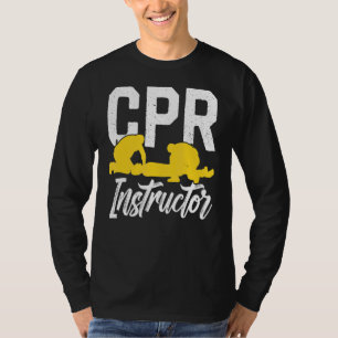 Camiseta Ca de Primeiros Socorros do Treinador de Instrutor