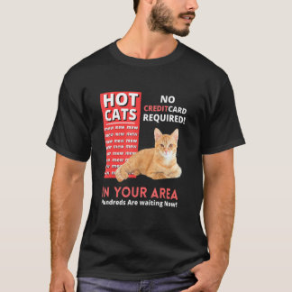 Camiseta Ca Hot Cats Na Sua Área