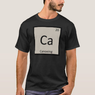 Camiseta Ca - Mesa Periódica De Química Desportiva De Can