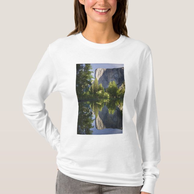 Camiseta CA, Parque Nacional de Yosemite, El Capitan reflet (Frente)