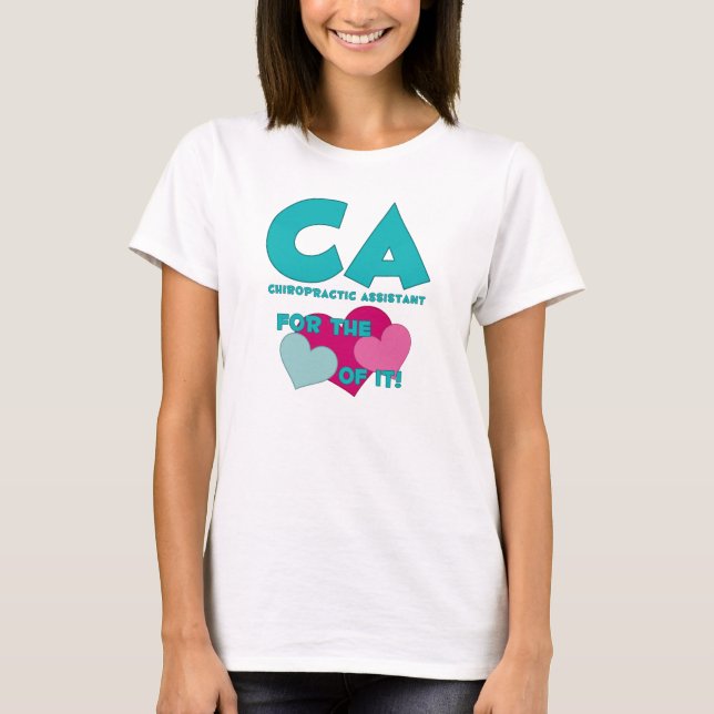 Camiseta CA pelo amor da t-shirt (Frente)