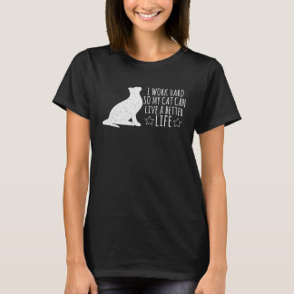 Camiseta Ca Statement Better Life Cat