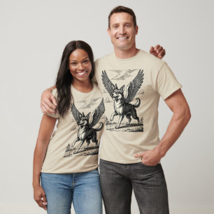 Camiseta Caacrinolaas Um Malandro de Asas de Griffin