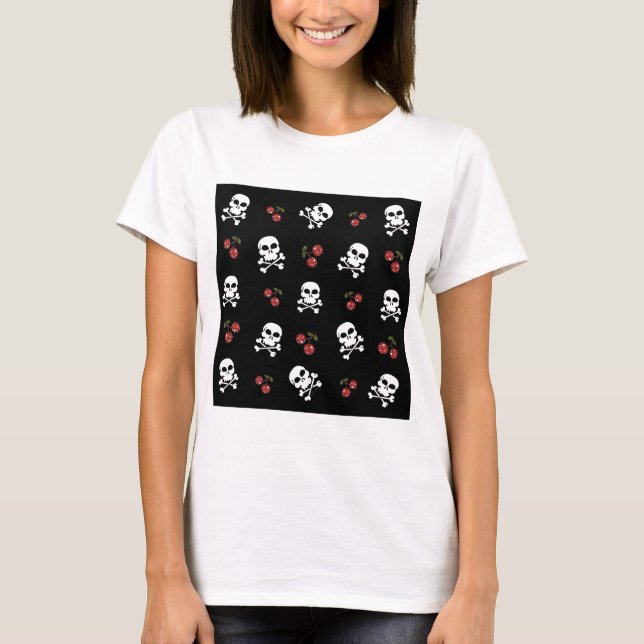 Camiseta CAB Fogueiros e Cerejas a Preto (Frente)
