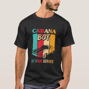 Camiseta Cabana Boy No Seu Serviço, Piscina Barman Beac