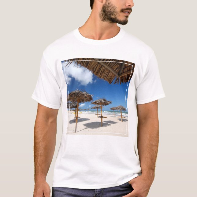Camiseta Cabanas |Brazil da praia (Frente)
