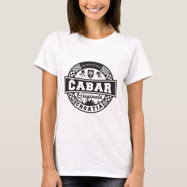 Camiseta Čabar Originals (Frente)