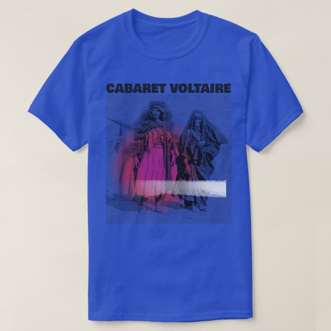 Camiseta Cabaret Voltaire Original Fan Art Design 1 (Frente do Design)