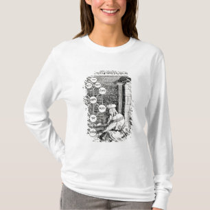 Camiseta Cabbalist judaico que guardara um sephiroth