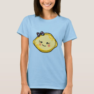 Camiseta cabeça cheeked rosey do limão vol25