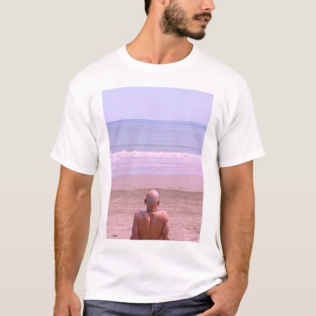 Camiseta Cabeça da praia (Frente)