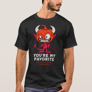 Camiseta Cabeça de abóbora do diabo para um malvado Hallowe