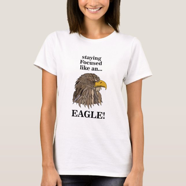 Camiseta Cabeça de Águia Real (Frente)