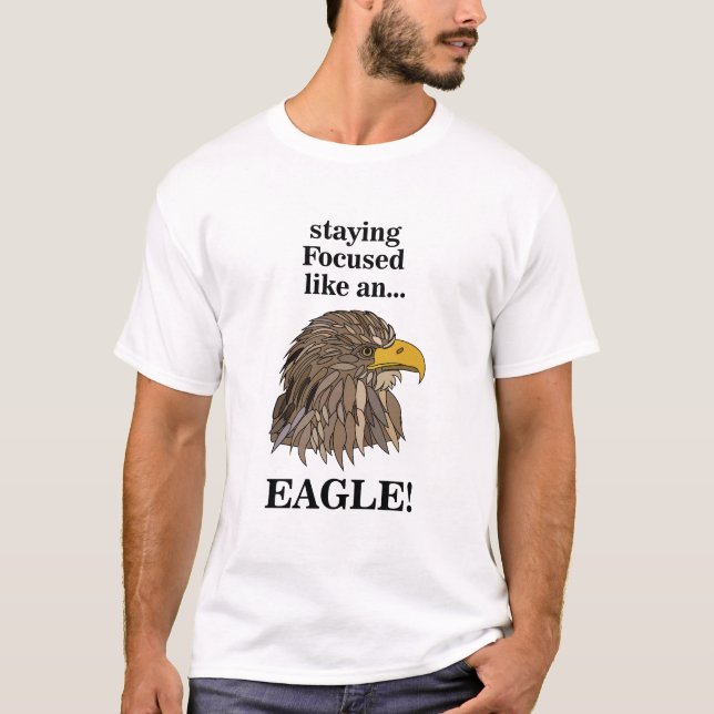 Camiseta Cabeça de Águia Real (Frente)