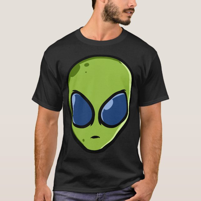 Camiseta Cabeça de Alien (Frente)