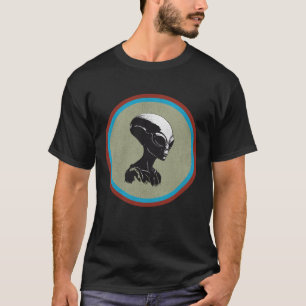 Camiseta Cabeça de Alien Vintage - Estética Extraterrestre