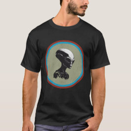 Camiseta Cabeça de Alienígena Vintage - Estética Extraterre