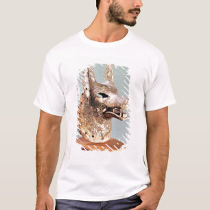 Camiseta Cabeça de Anubis, com uma maxila articulada