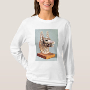 Camiseta Cabeça de Anubis, com uma maxila articulada