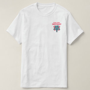 Camiseta Cabeça de Bode Fofa Baphomet