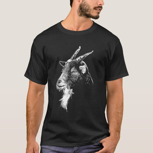 Camiseta Cabeça de Cabra (Frente)