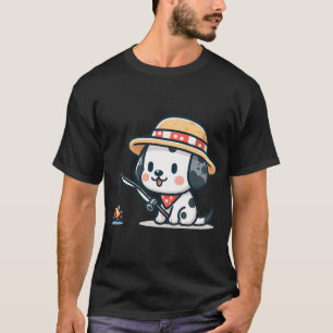 Camiseta Cabeça de cação Pesca Vintage