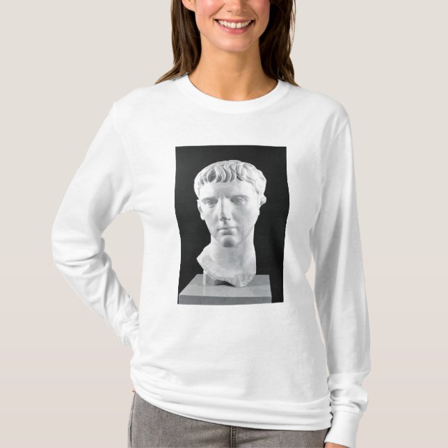 Camiseta Cabeça de Caesar Augustus (Frente)