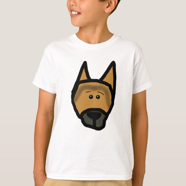 Camiseta cabeça de cão german shepherd 2 do lado.png (Frente)