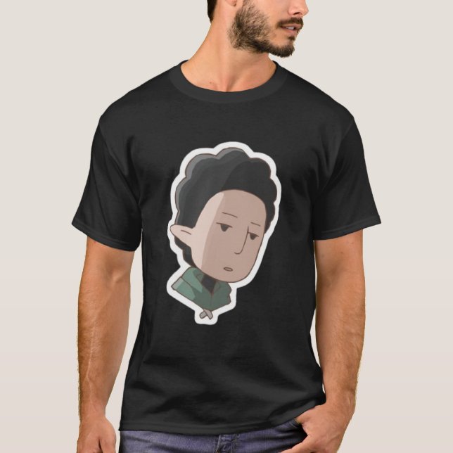 Camiseta Cabeça de Caractere de Jogo Akito Yamada (Frente)