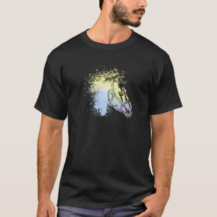 Camiseta Cabeça de Cavalo Cavalos Abstratos Cavalgando Espo