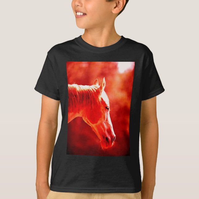 Camiseta Cabeça de Cavalo pop (Frente)