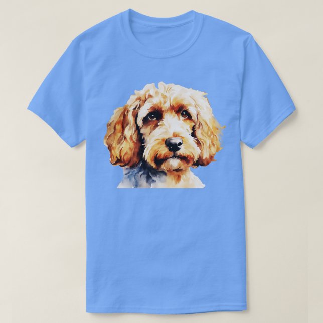 Camiseta Cabeça de Cockapoo (Frente do Design)
